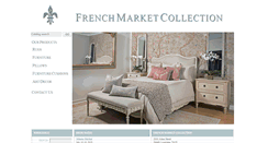 Desktop Screenshot of frenchmarketcollection.com