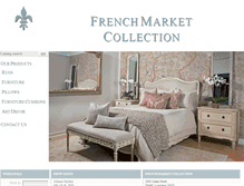 Tablet Screenshot of frenchmarketcollection.com